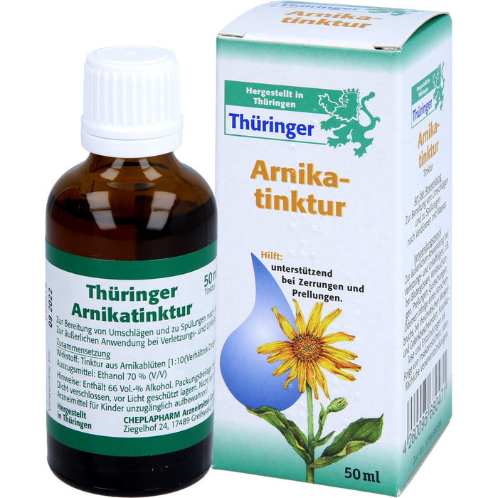 THUERINGER ARNIKATINKTUR, 50 ml Solution