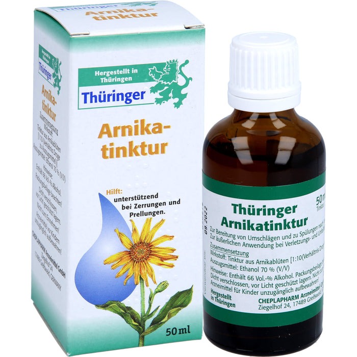 THUERINGER ARNIKATINKTUR, 50 ml Solution