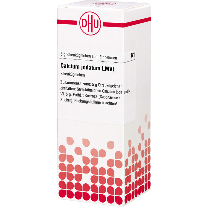 Calcium jodatum LM VI DHU Globuli, 5 g Globuli