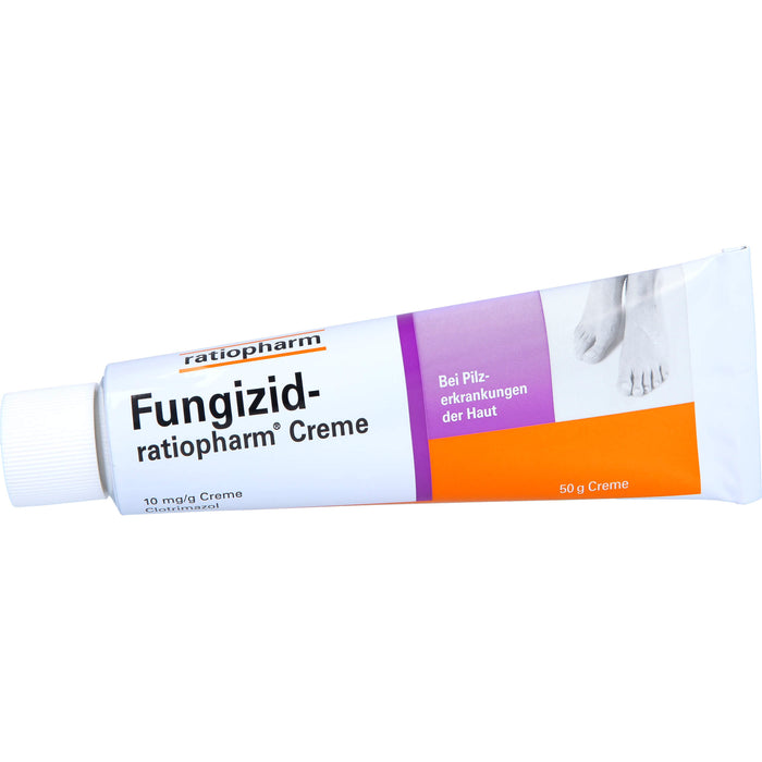 Fungizid-ratiopharm Creme bei Pilzerkrankungen der Haut, 50 g Creme