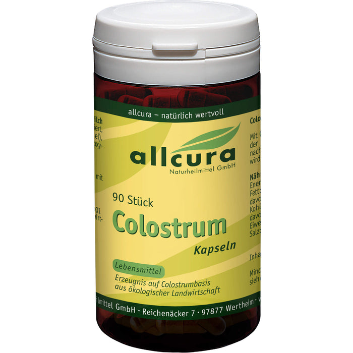 allcura Colostrum Kapseln, 90 pc Capsules