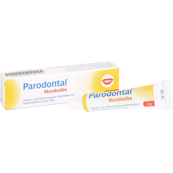 Parodontal Mundsalbe, 6 g Gel