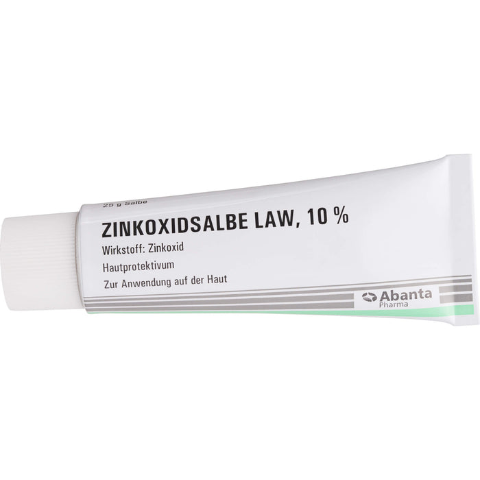 Zinkoxidsalbe LAW 10 % Hautprotektivum, 25 g Onguent