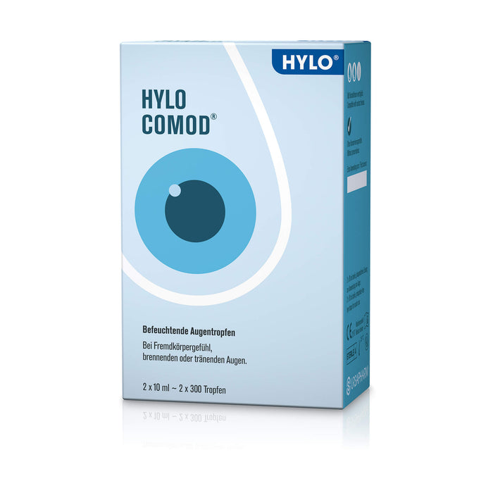 HYLO COMOD befeuchtende Augentropfen, 20 ml Lösung