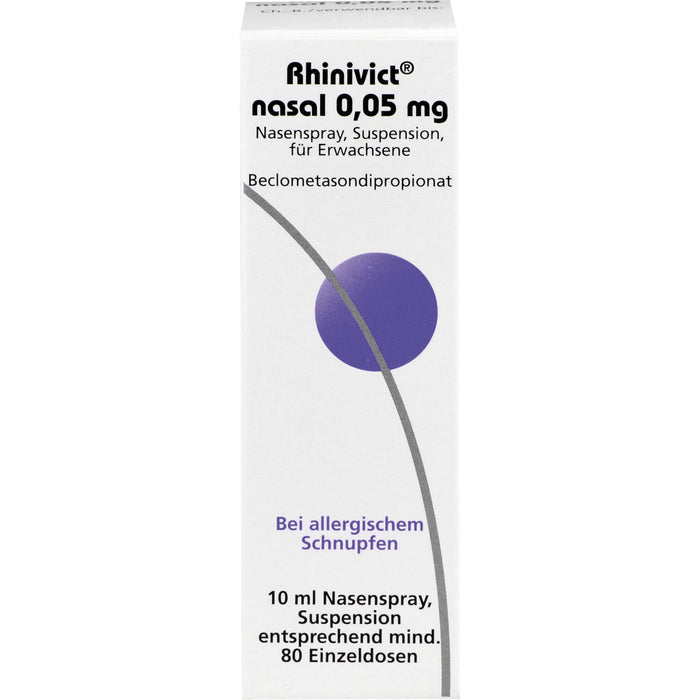 Rhinivict nasal 0,05 mg Dosierspray, 10 ml Lösung