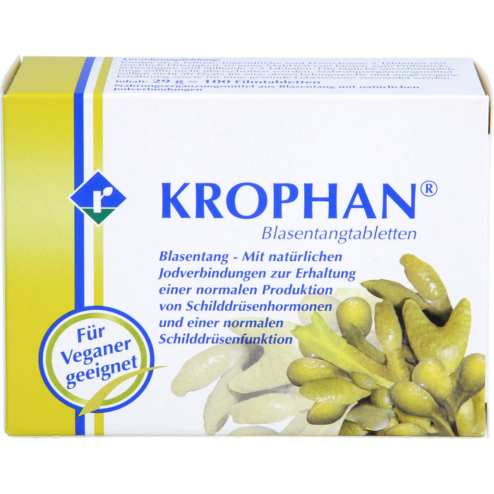 KROPHAN Blasentangtabletten, 100 St. Tabletten