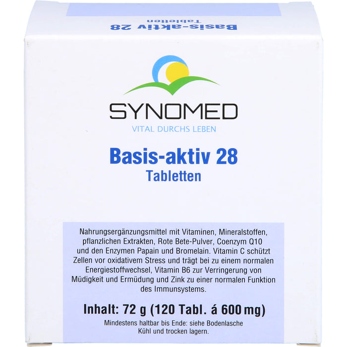 SYNOMED Basis-aktiv 28 Tabletten, 120 pcs. Tablets