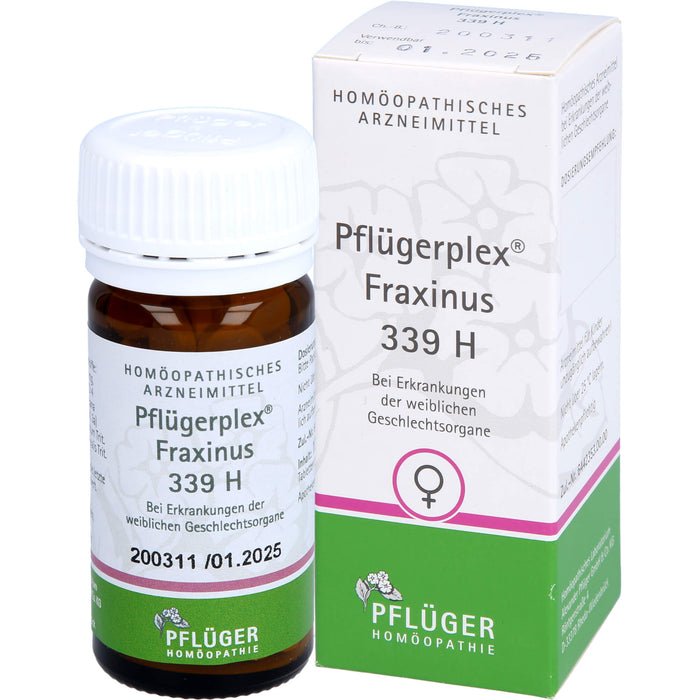 Pflügerplex Fraxinus 339 H Tabletten bei Erkrankungen der weiblichen Geschlechtsorgane, 100 pc Tablettes