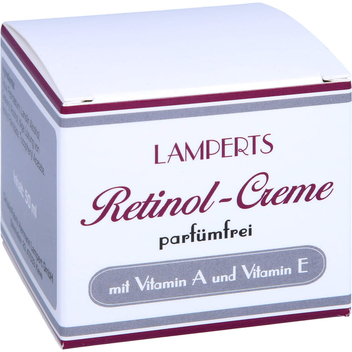 Retinol Creme parfümfrei Lamperts, 50 ml Creme