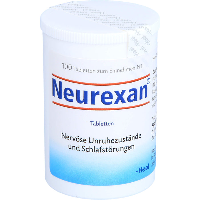 Neurexan Tabletten bei nervösen Unruhezuständen und Schlafstörungen, 100 pcs. Tablets