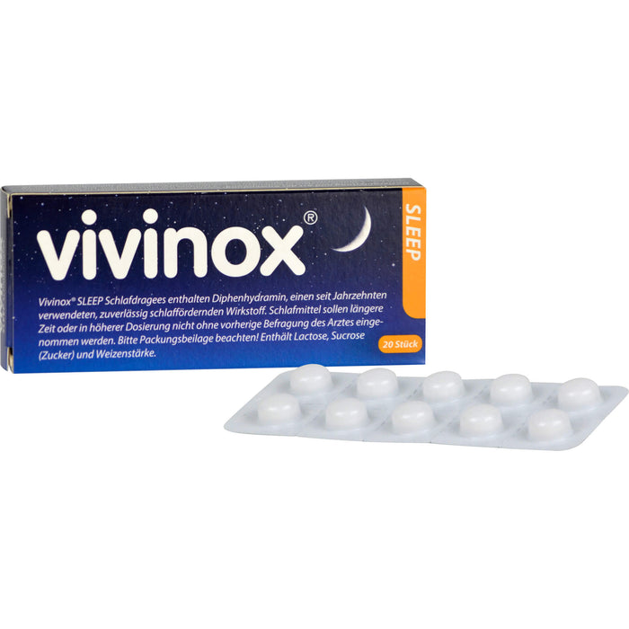 Vivinox sleep Dragees, 20 pc Tablettes