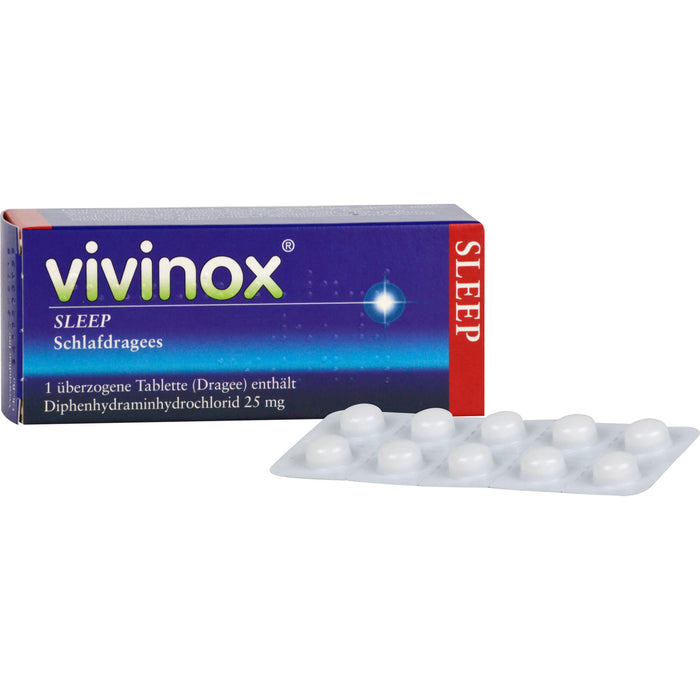 Vivinox sleep Dragees, 50 St. Tabletten