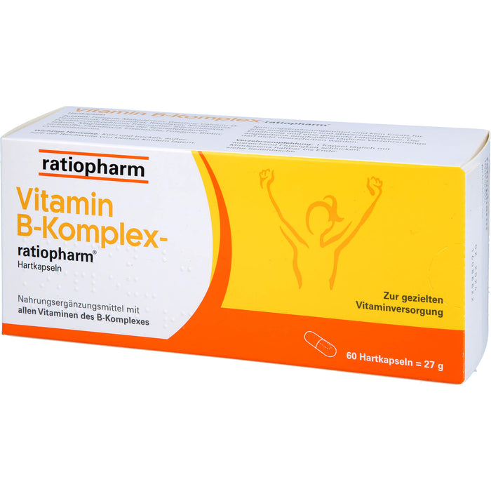 Vitamin B-Komplex-ratiopharm Kapseln, 60 pcs. Capsules