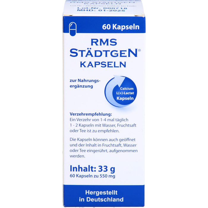 RMS STÄDTGEN Kapseln, 60 pc Capsules