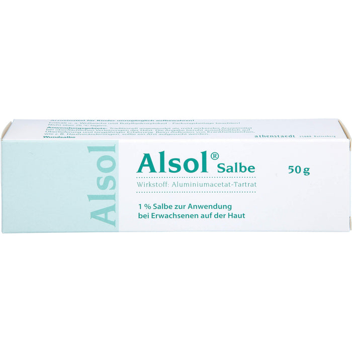 Alsol Salbe bei oberflächlichen Verletzungen, 50 g Salbe