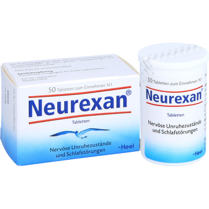 Neurexan Tabletten bei nervösen Unruhezuständen und Schlafstörungen, 50 St. Tabletten