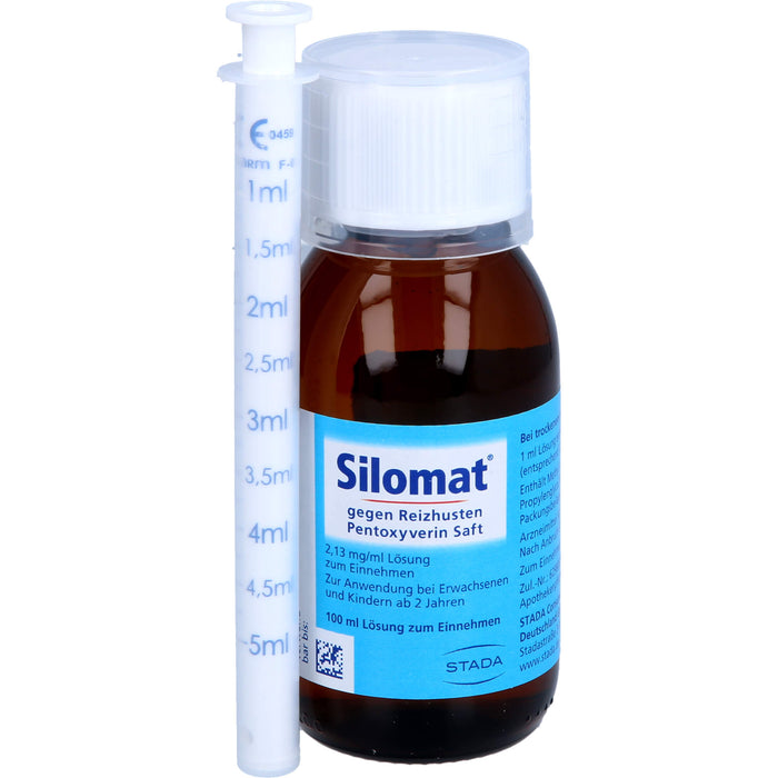 Silomat Pentoxyverin Saft, 100 ml Lösung