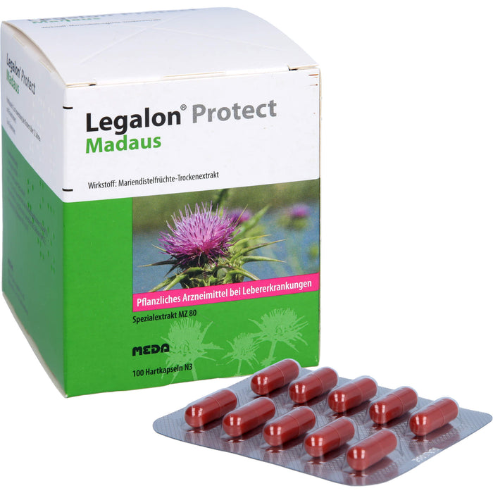 Legalon Protect Madaus Kapseln bei Lebererkrankungen, 100 pc Capsules