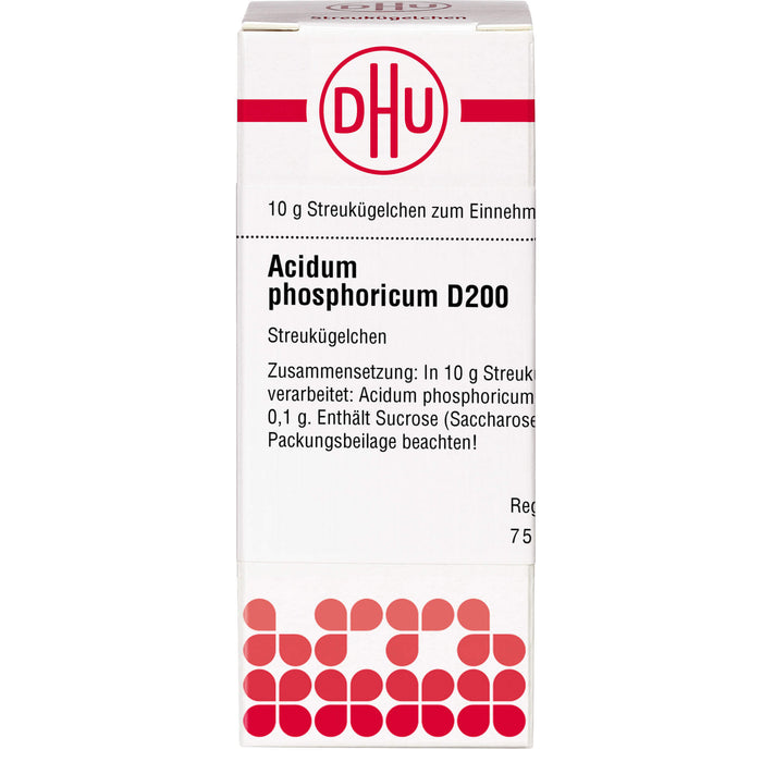 DHU Acidum phosphoricum D200 Streukügelchen, 10 g Globuli