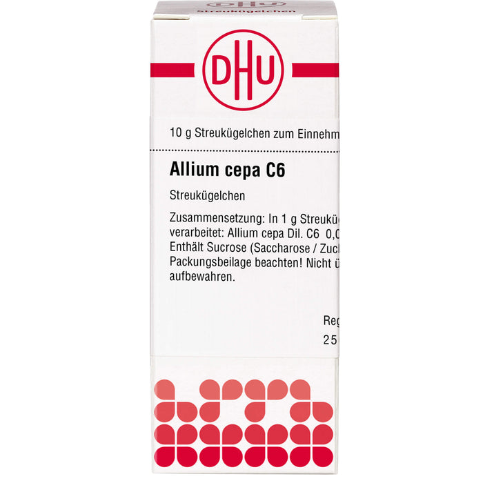 DHU Allium cepa C6 Streukügelchen, 10 g Globules