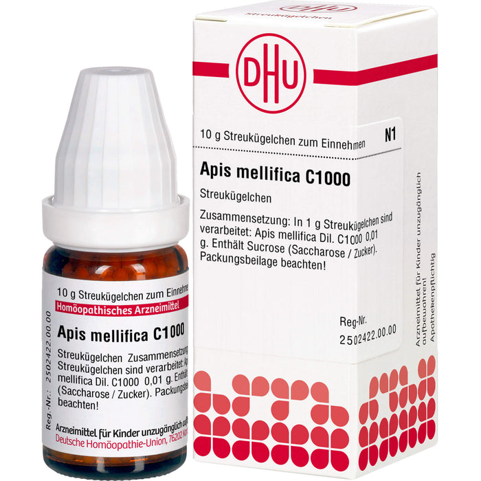 DHU Apis mellifica C1000 Streukügelchen, 10 g Globules