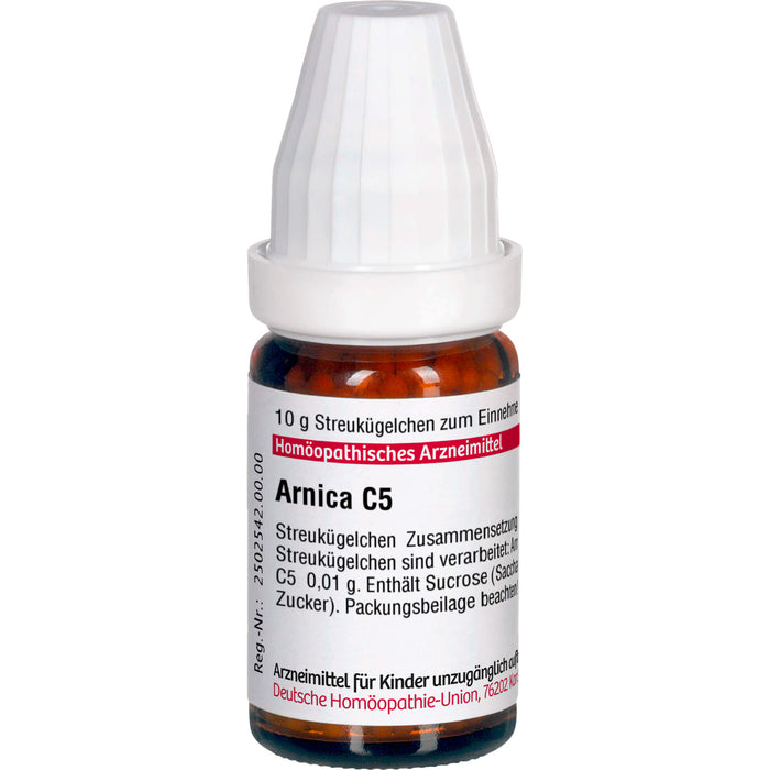 DHU Arnica C5 Streukügelchen, 10 g Globuli