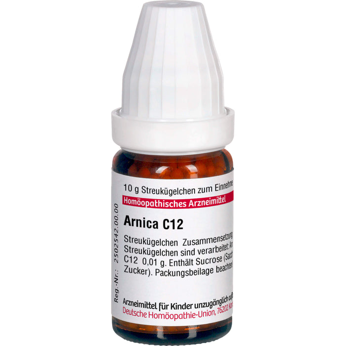 DHU Arnica C12 Streukügelchen, 10 g Globuli