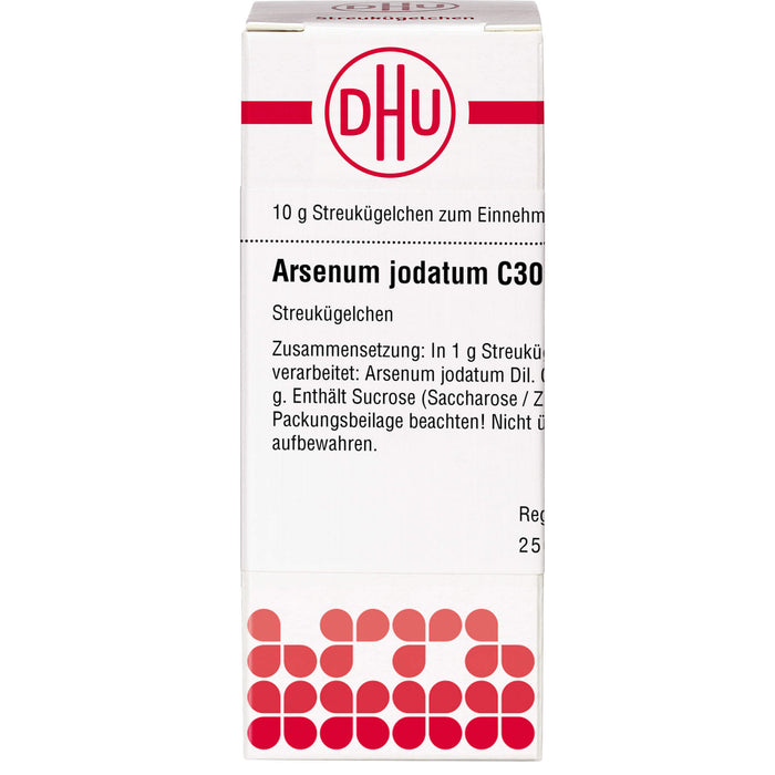 Arsenum jodatum C30 DHU Globuli, 10 g Globuli