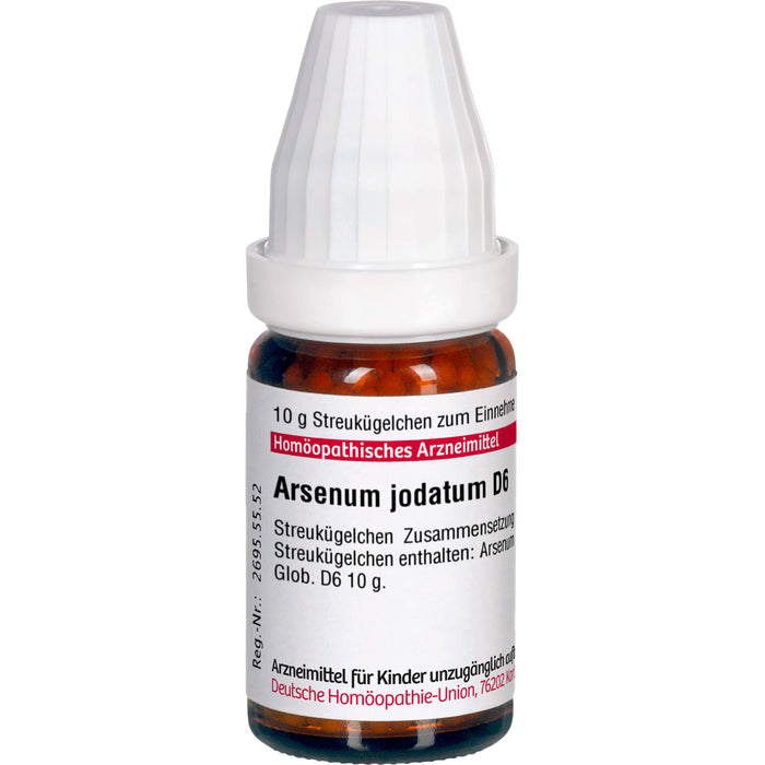 DHU Arsenium jodatum D 6 Streukügelchen, 10 g Globuli