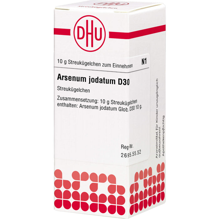 DHU Arsenum jodatum D30 Streukügelchen, 10 g Globules