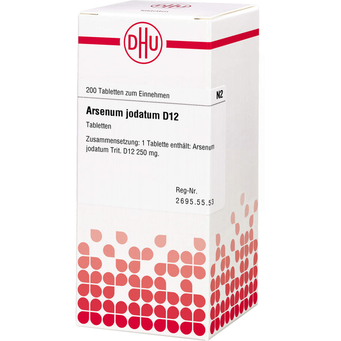 DHU Arsenum jodatum D12 Tabletten, 200 pcs. Tablets