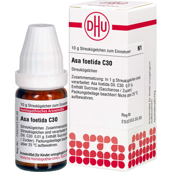 DHU Asa foetida C30 Streukügelchen, 10 g Globules