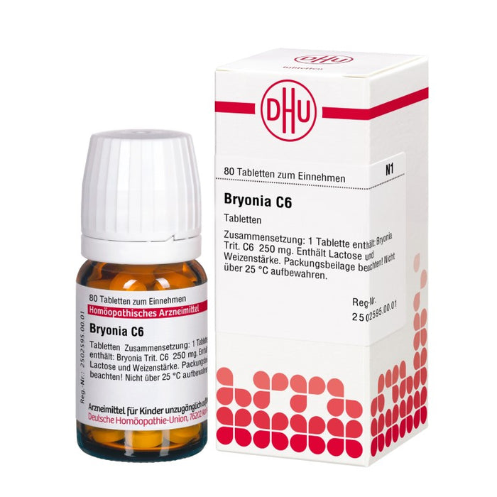 DHU Bryonia C6 Tabletten, 80 pc Tablettes