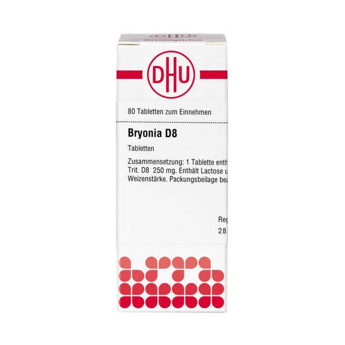 DHU Bryonia D8 Tabletten, 80 pcs. Tablets