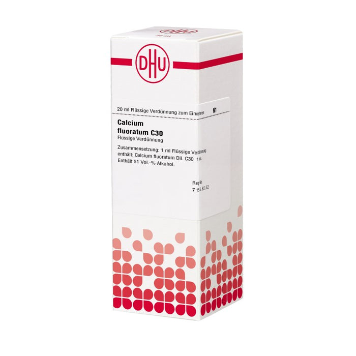 DHU Calcium fluoratum C30 Dilution, 20 ml Lösung