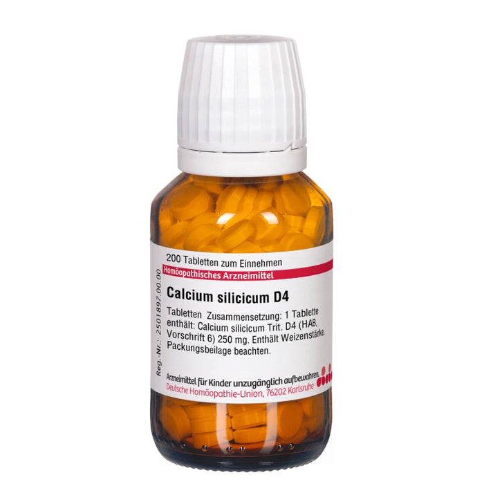 Calcium silicicum D4 DHU Tabletten, 200 St. Tabletten