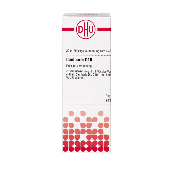 DHU Cantharis D10 Dilution, 20 ml Lösung