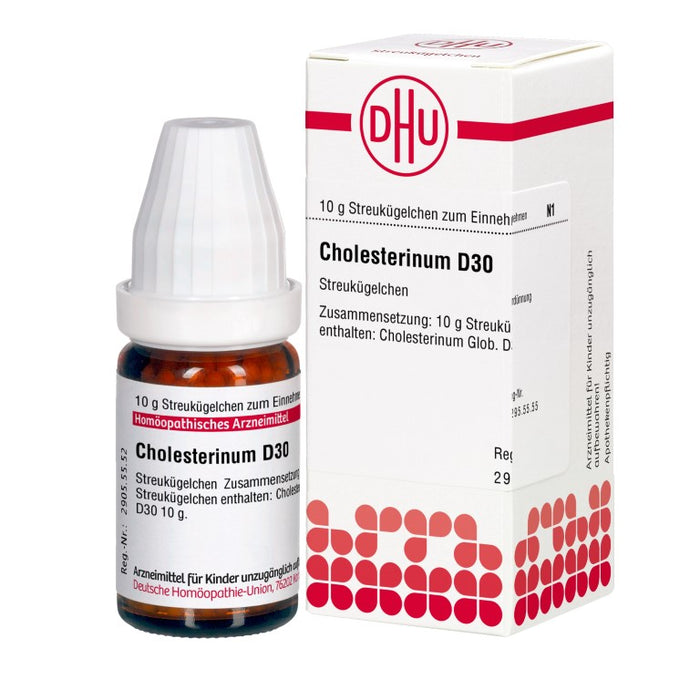 DHU Cholesterinum D30 Streukügelchen, 10 g Globules