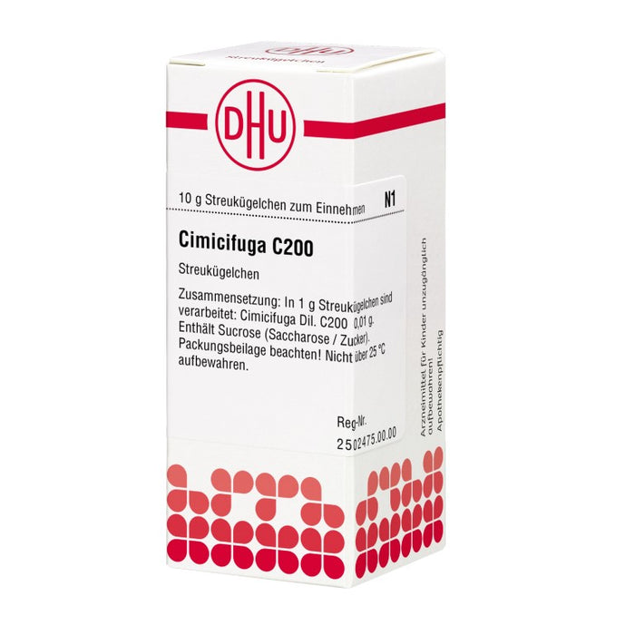 DHU Cimicifuga C200 Streukügelchen, 10 g Globules