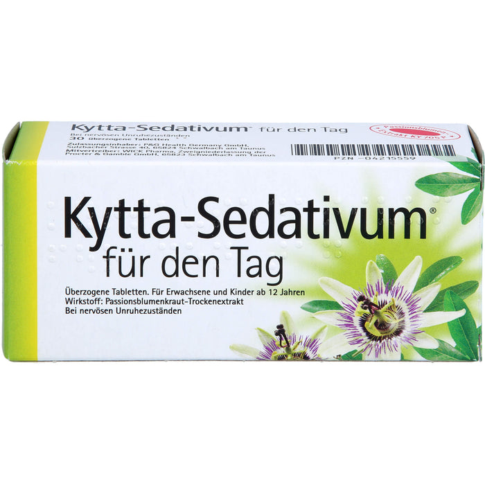 Kytta-Sedativum für den Tag überzogene Tabletten, 30 pcs. Tablets