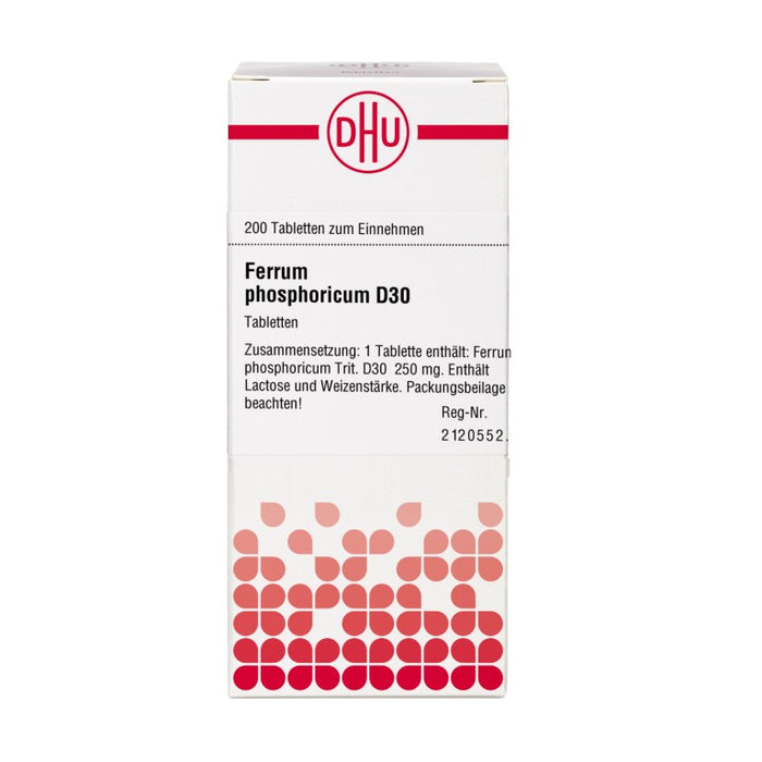 Ferrum phosphoricum D30 DHU Tabletten, 200 St. Tabletten