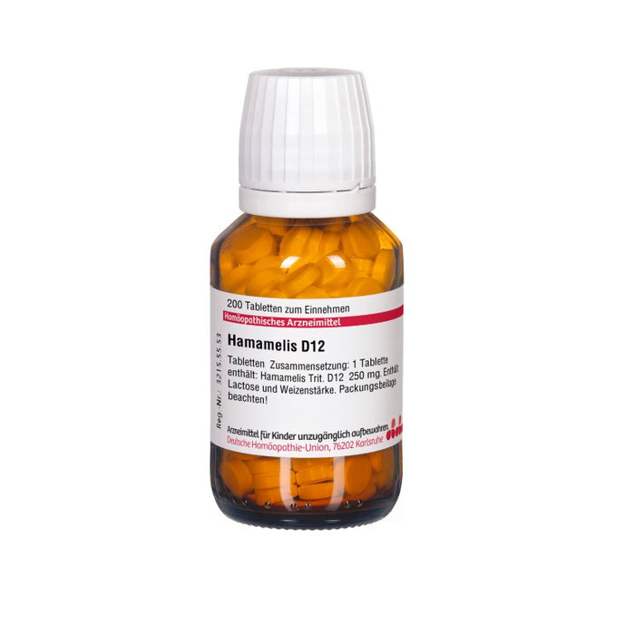 DHU Hamamelis D12 Tabletten, 200 St. Tabletten