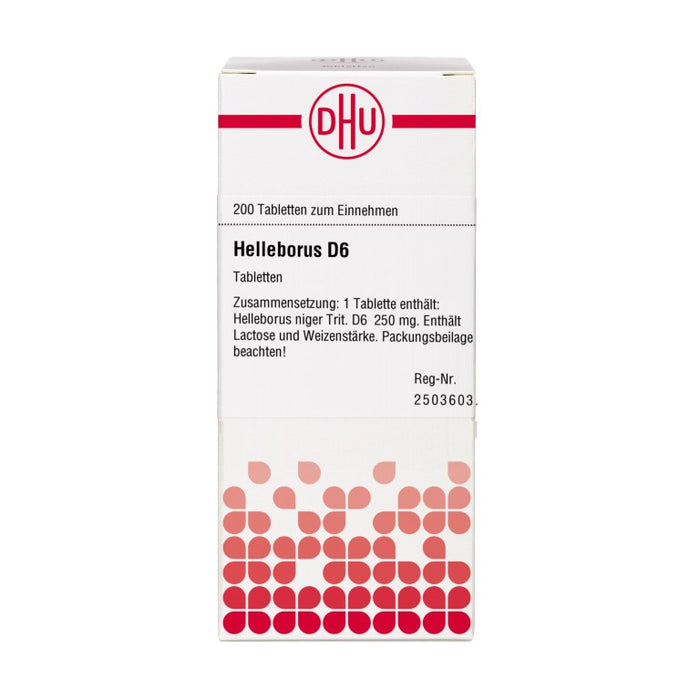 DHU Helleborus D6 Tabletten, 200 St. Tabletten