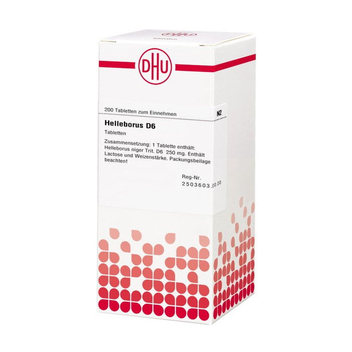 DHU Helleborus D6 Tabletten, 200 St. Tabletten