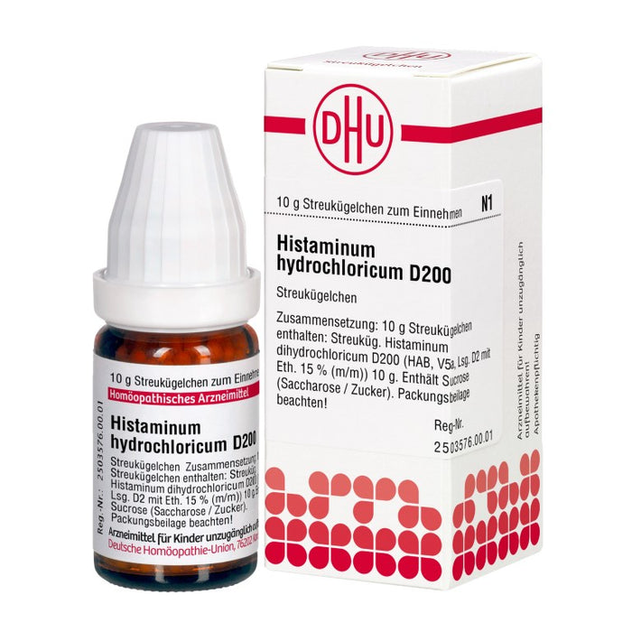 DHU Histaminum hydrochloricum D200 Streukügelchen, 10 g Globules