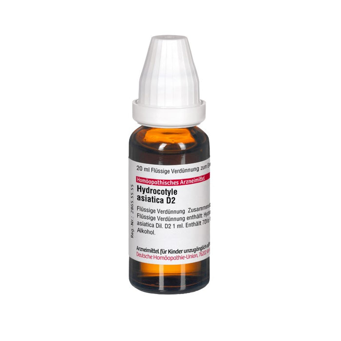 DHU Hydrocotyle asiatica D2 Dilution, 20 ml Lösung