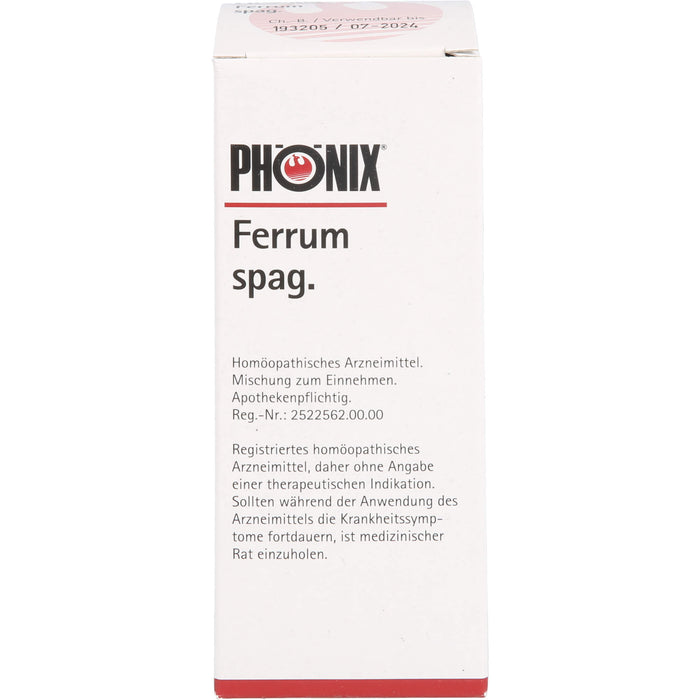 Phönix ferrum spag. Tropfen, 100 ml MIS