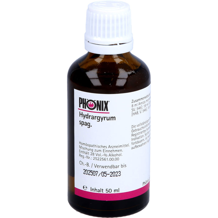 Phönix Hydrargyrum spag. Tropfen, 50 ml MIS