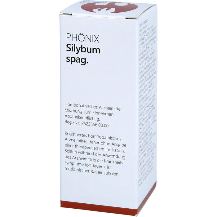 PHÖNIX Silybum Spag. Tropfen, 50 ml Mischung