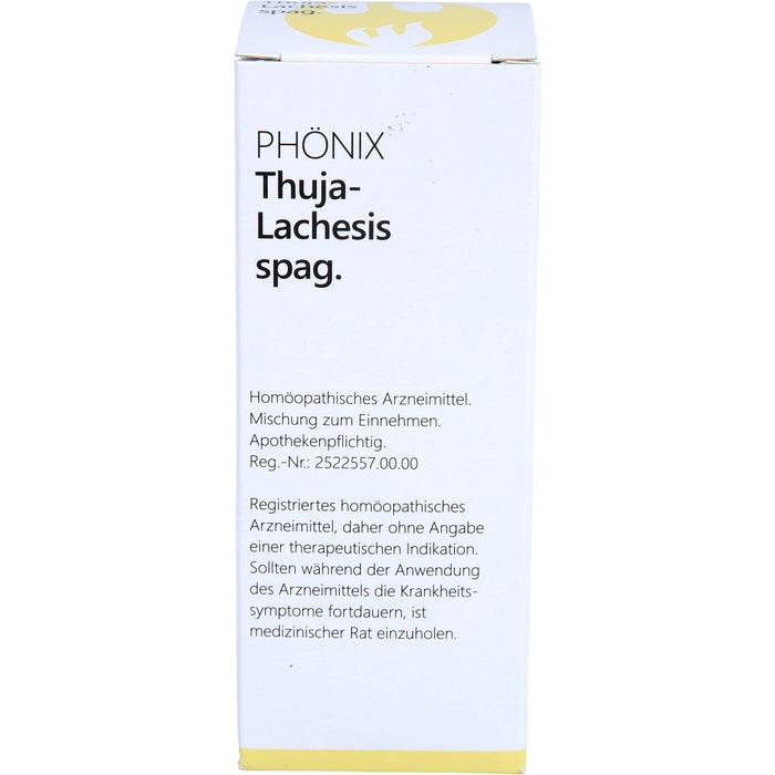 PHÖNIX Thuja-Lachesis spag. Mischung, 50 ml Lösung